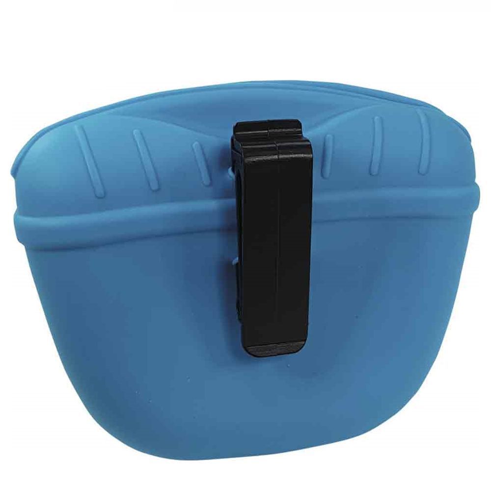 Nobby Silikon Snackbeutel RIO - Futterbeutel Leckerlibeutel Snacktasche mit Clip