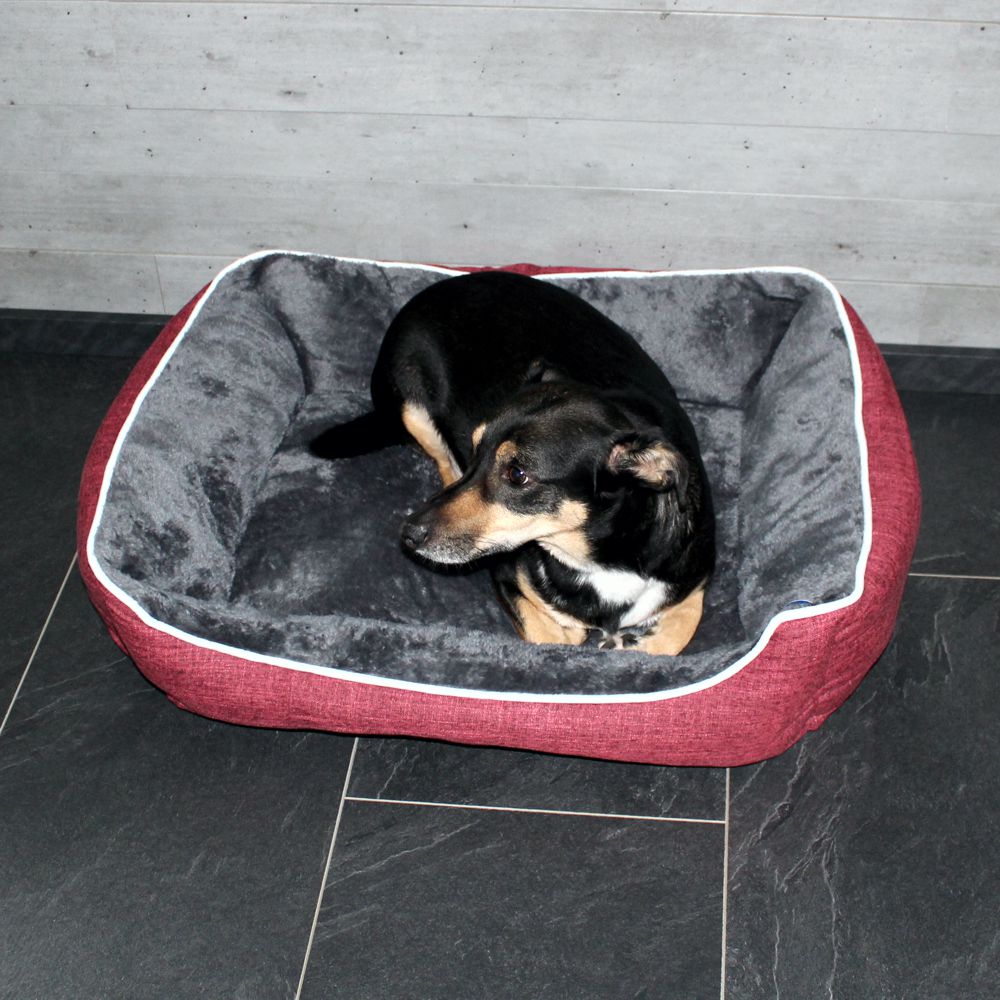 Nobby Classic Komfortbett ARNO - S/M/L - Schlafplatz Kissen Hundebett Katzenbett