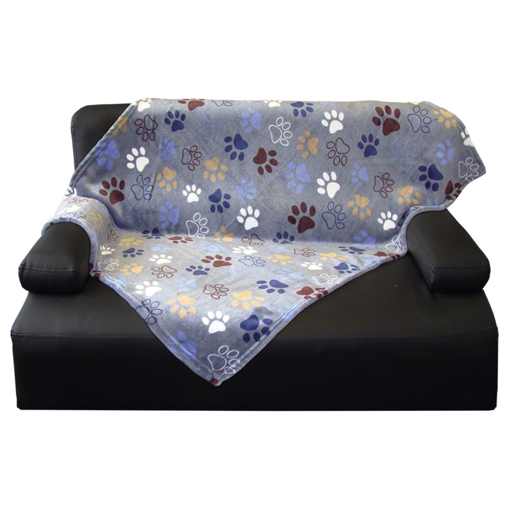 Nobby Fleecedecke LISSI dunkelgrau - S/M/L - Hundedecke Kuscheldecke Schutzdecke