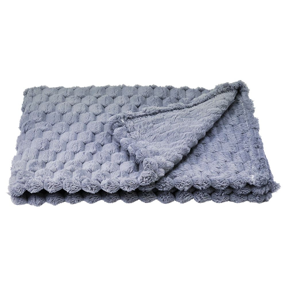 Nobby Fleecedecke DIAMOND - S / grau