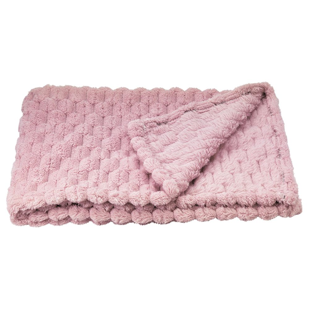 Nobby Fleecedecke DIAMOND - S / rosa