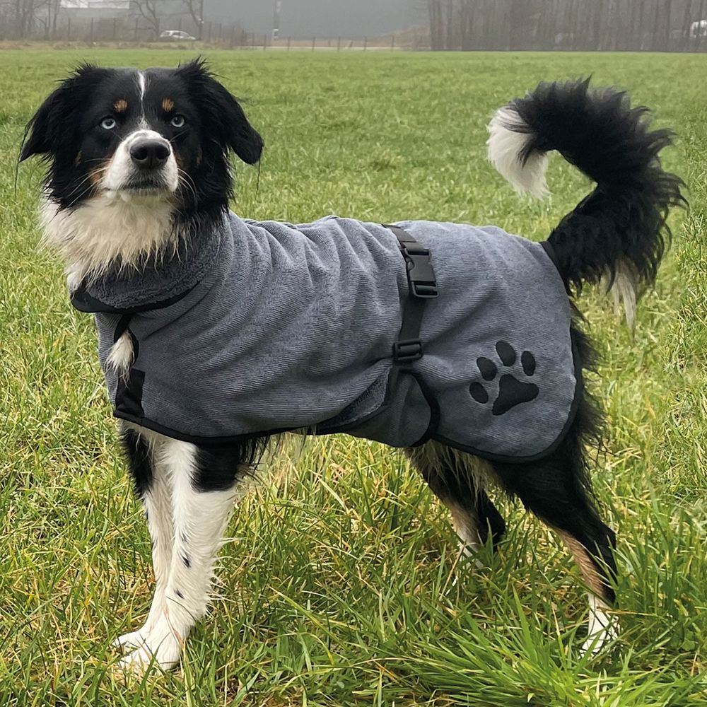 Nobby Hundebademantel - XS bis XXXL - Trockenmantel Bathrobe Bademantel Hund