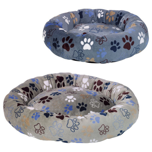 Nobby Donut Classic LISSI - 50+70 cm rund - Schlafplatz Decke Kissen Hundebett