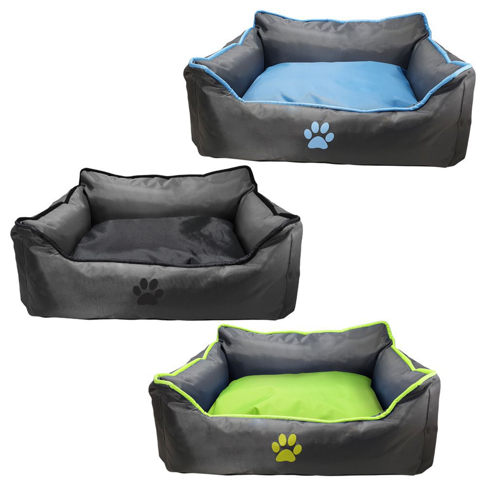 Nobby Komfortbett Classic RENO - eckig - Schlafplatz Decke Kissen Hundebett