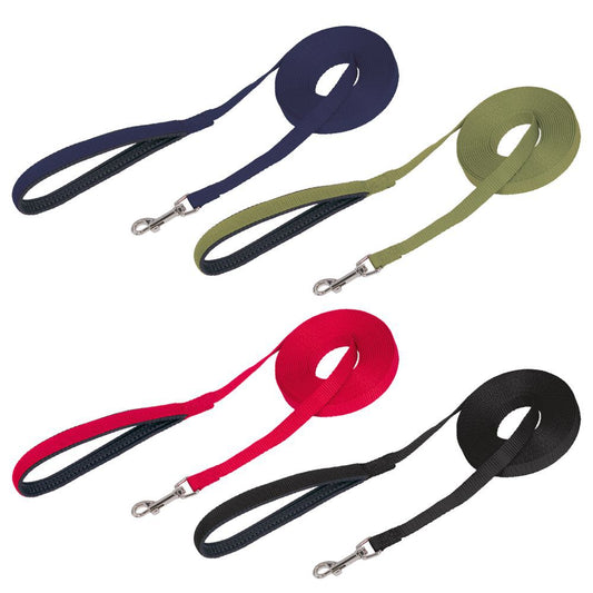 Nobby Schleppleine 5/10/15 m Nylon Leine Ausbildungsleine Fährtenleine Suchleine