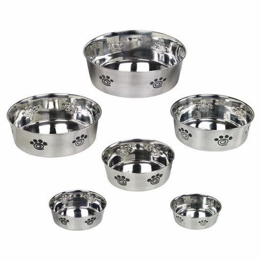 Nobby Futternapf HEAVY SPIRAL Edelstahl - Wassernapf Fressnapf Hundenapf