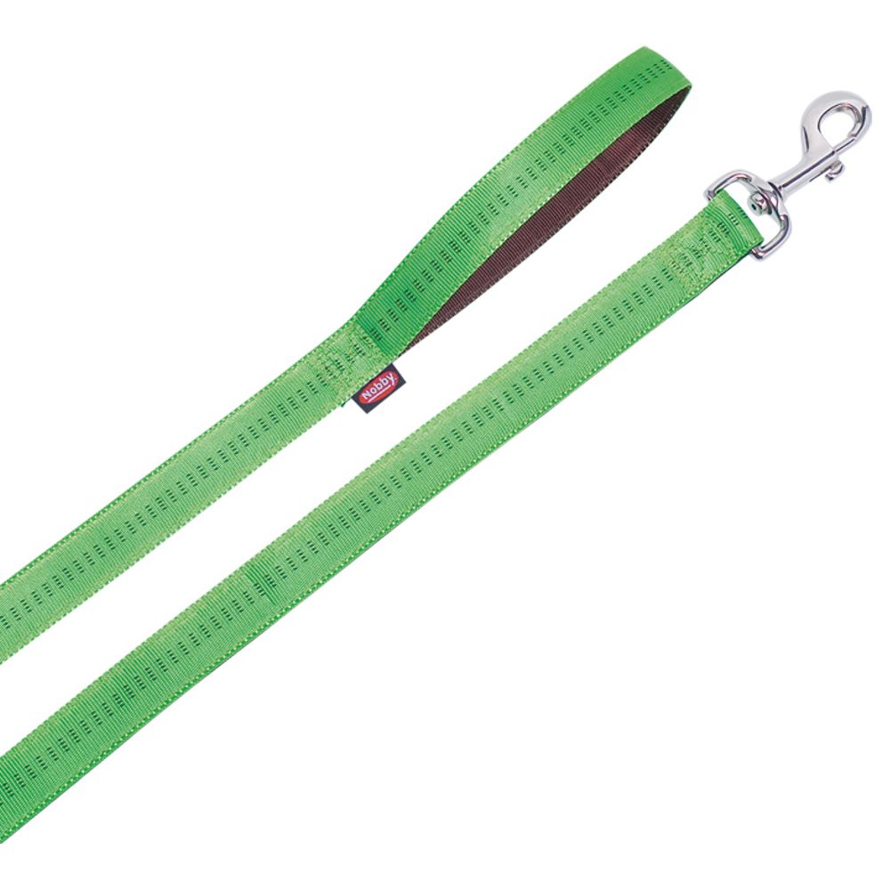 Nobby Leine SOFT GRIP 120 cm lang - 10/15/20/25 mm breit Nylon Hundeleine 1