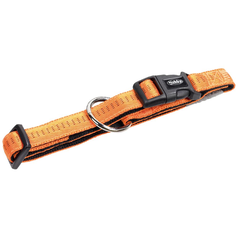 Nobby Halsband SOFT GRIP XS/XS-S/S-M/M-L/L-XL alle Farben - Nylon Hundehalsband