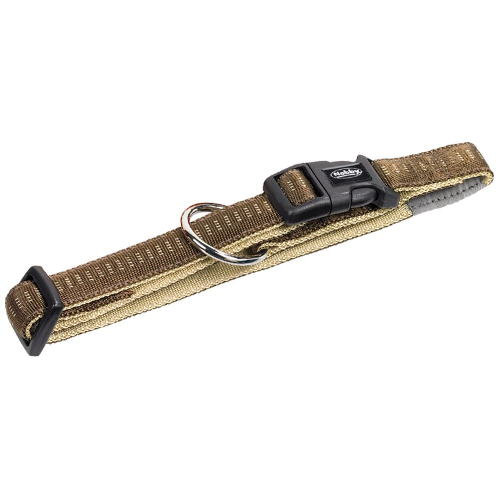 Nobby Halsband SOFT GRIP XS/XS-S/S-M/M-L/L-XL alle Farben - Nylon Hundehalsband
