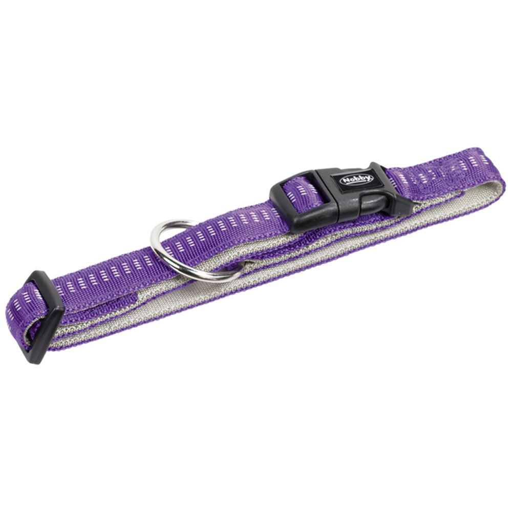 Nobby Halsband SOFT GRIP XS/XS-S/S-M/M-L/L-XL alle Farben - Nylon Hundehalsband