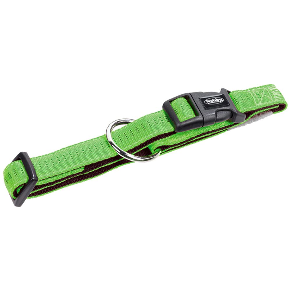Nobby Halsband SOFT GRIP XS/XS-S/S-M/M-L/L-XL alle Farben - Nylon Hundehalsband