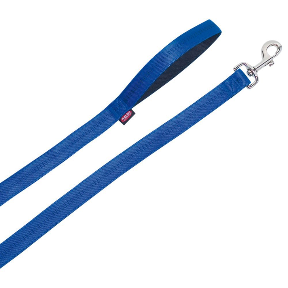 Nobby Leine SOFT GRIP 180 cm lang - 10/15/20/25 mm breit Nylon Hundeleine 1
