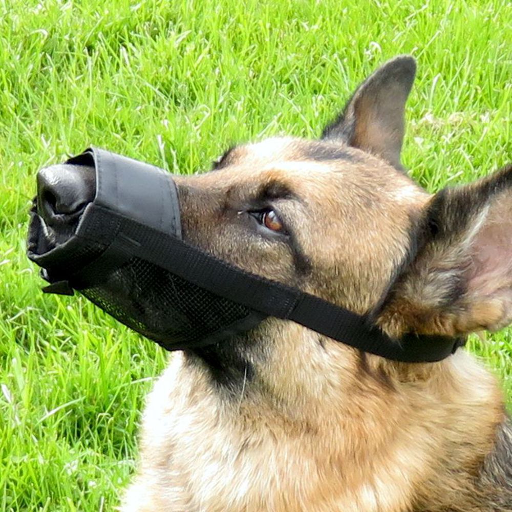 Nobby Maulkorb verstellbar - Größe Size 0/1/2/3/4 - Hundemaulkorb Nylon Hund