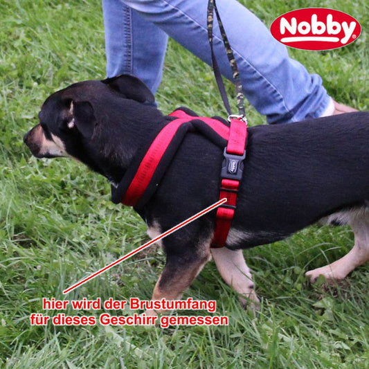 Nobby Geschirr SOFT GRIP COMFORT - Nylon-Fleece Hundegeschirr Komfortgeschirr