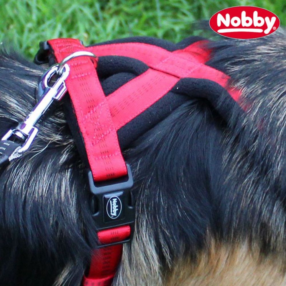 Nobby Geschirr SOFT GRIP COMFORT - Nylon-Fleece Hundegeschirr Komfortgeschirr
