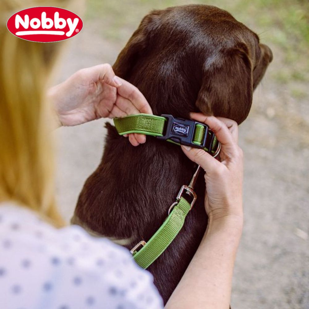 Nobby Halsband CLASSIC PRENO - XS/XS-S/S-M/M-L/L-XL - Nylon Hundehalsband