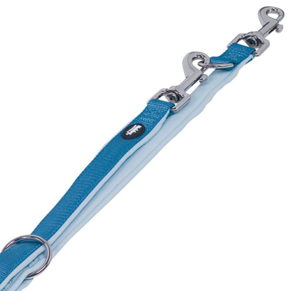 Nobby Führleine CLASSIC PRENO 200 cm - 15/20/25 mm breit - Nylon Hundeleine 2 m