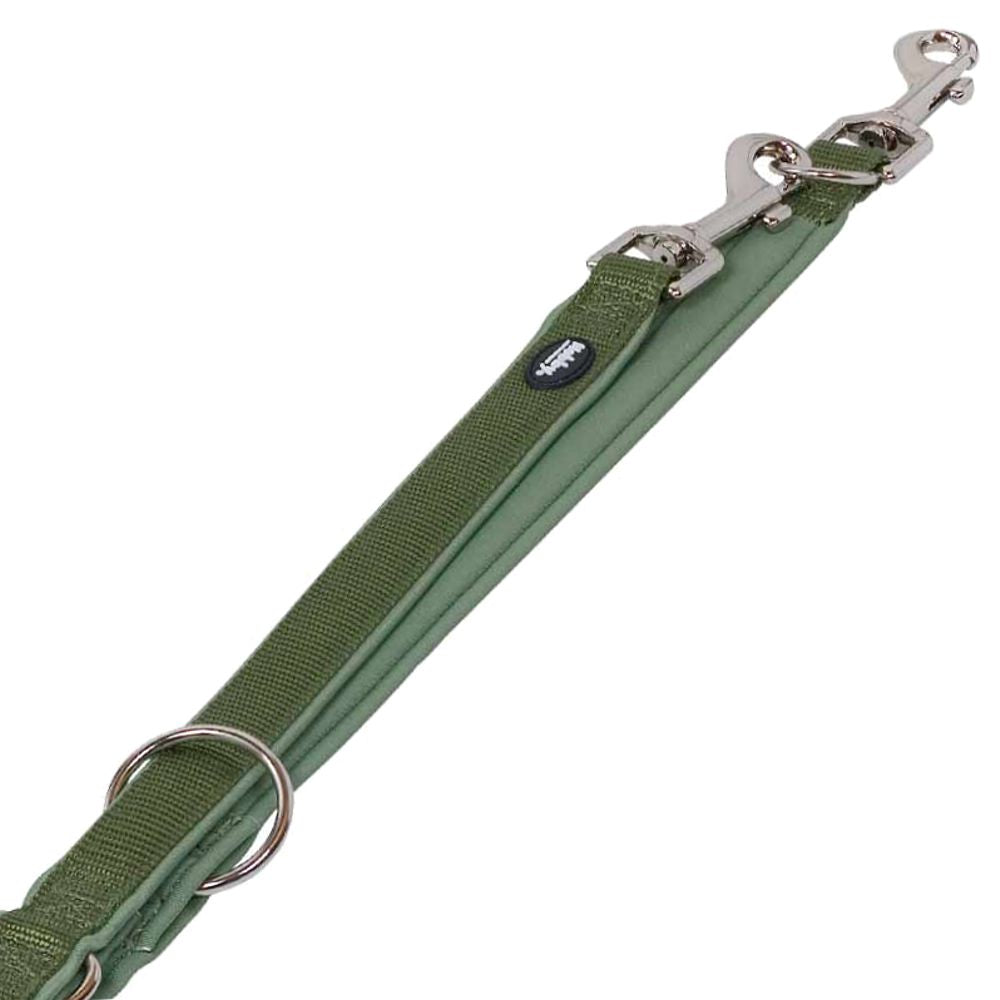 Nobby Führleine CLASSIC PRENO 200 cm - 15/20/25 mm breit - Nylon Hundeleine 2 m