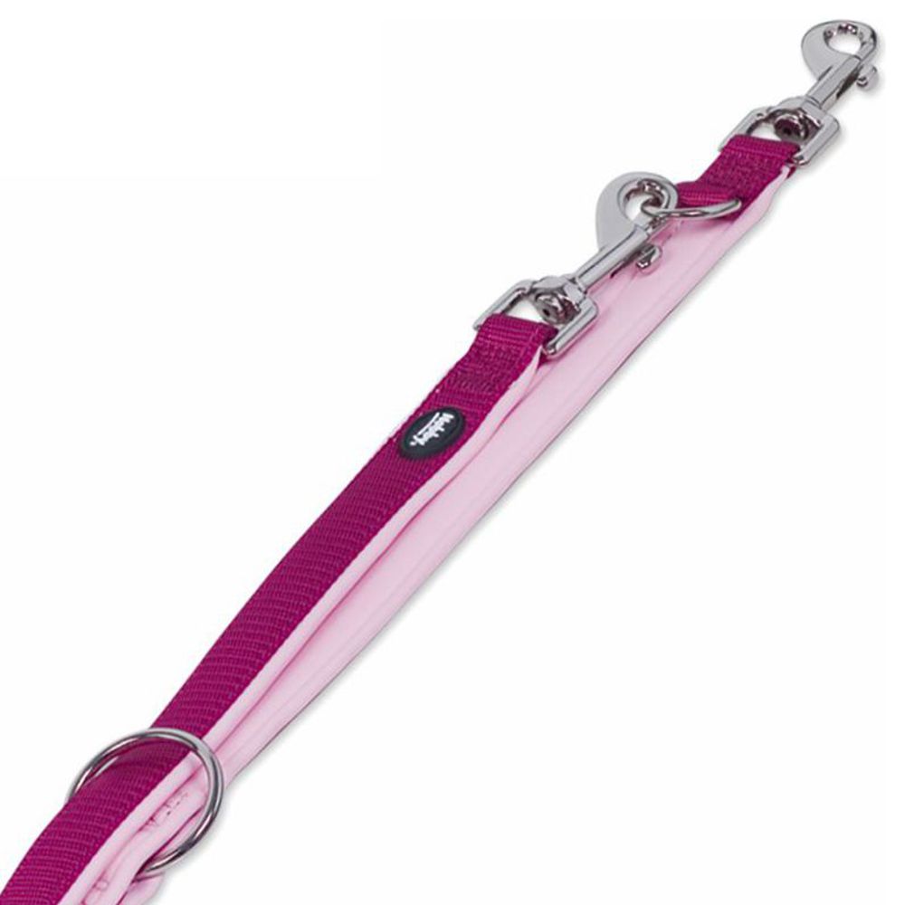 Nobby Führleine CLASSIC PRENO 200 cm - 15/20/25 mm breit - Nylon Hundeleine 2 m