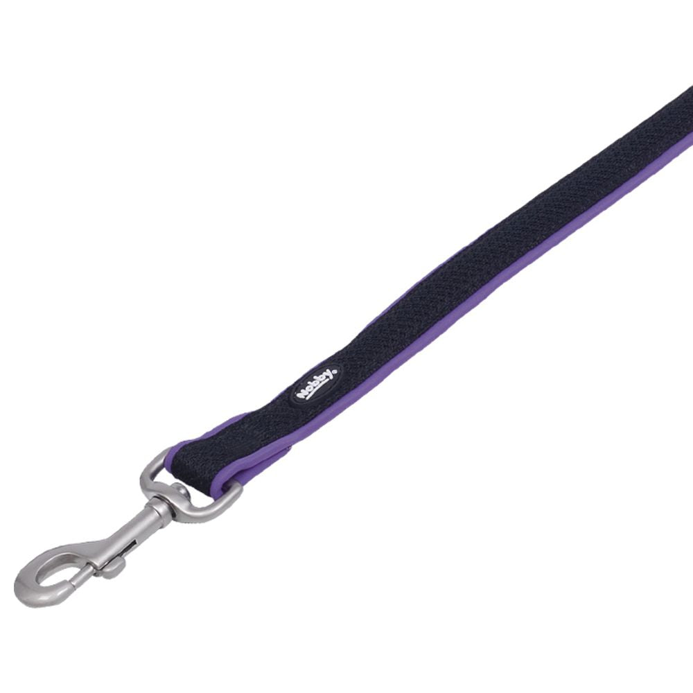 Nobby Leine MESH PRENO 120 cm lang - 15/20/25 mm breit - Nylon Hundeleine 1