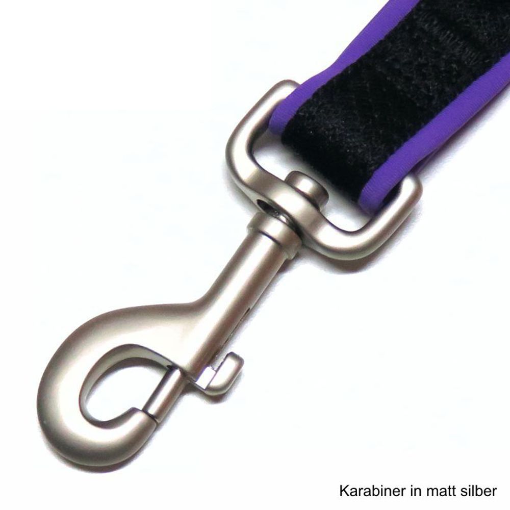 Nobby Leine MESH PRENO 120 cm lang - 15/20/25 mm breit - Nylon Hundeleine 1