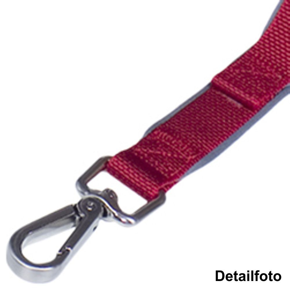 Nobby Leine CLASSIC PRENO ROYAL 120 cm lang - 15/20/25 mm breit Nylon Hundeleine