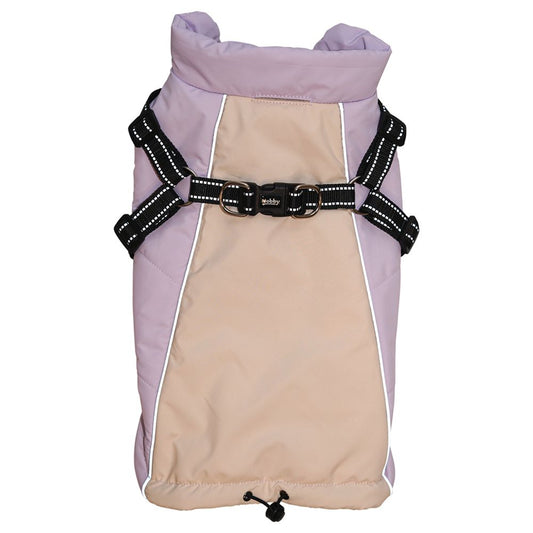 Nobby Hundemantel EIVOR - flieder/cream - Hundejacke Regenmantel Hundepullover