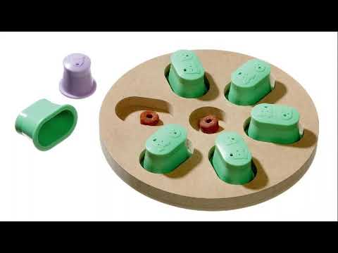 Karlie Brain Train DISCOVER - Hunde Intelligenzspielzeug Brettspiel Denkspiel