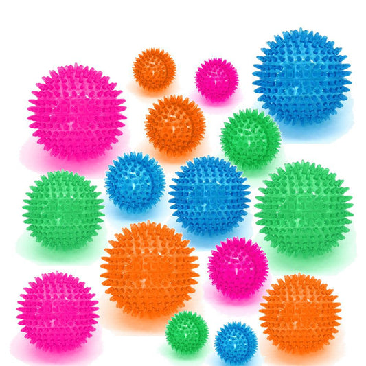 PetSport Gorilla Ball Hundespiel Apportierspiel Spielzeug TPR Igelball Gummiball