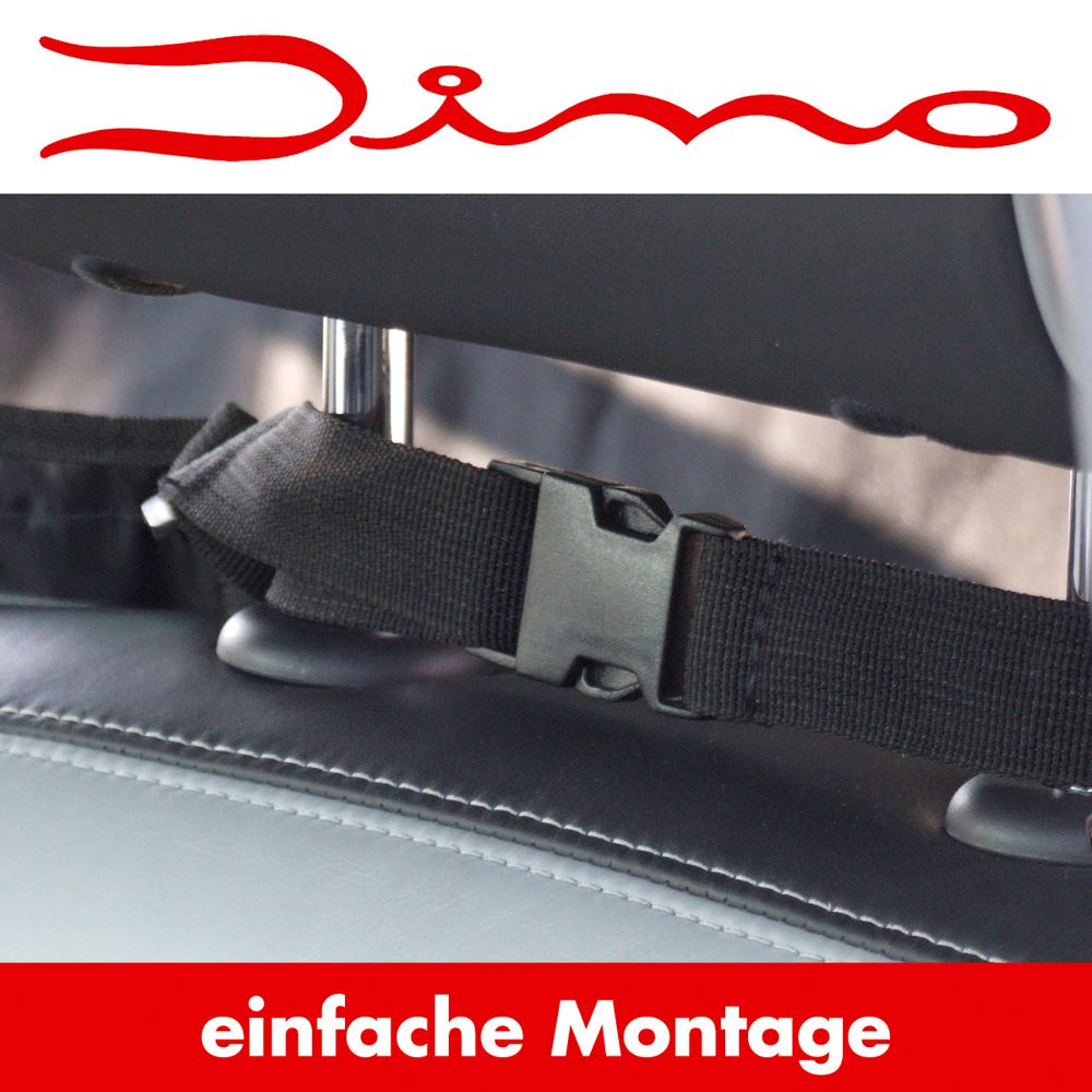 Dino Kfz Hundedecke - teilbar - Schutzdecke Schondecke - Schutz für Auto + Sitze