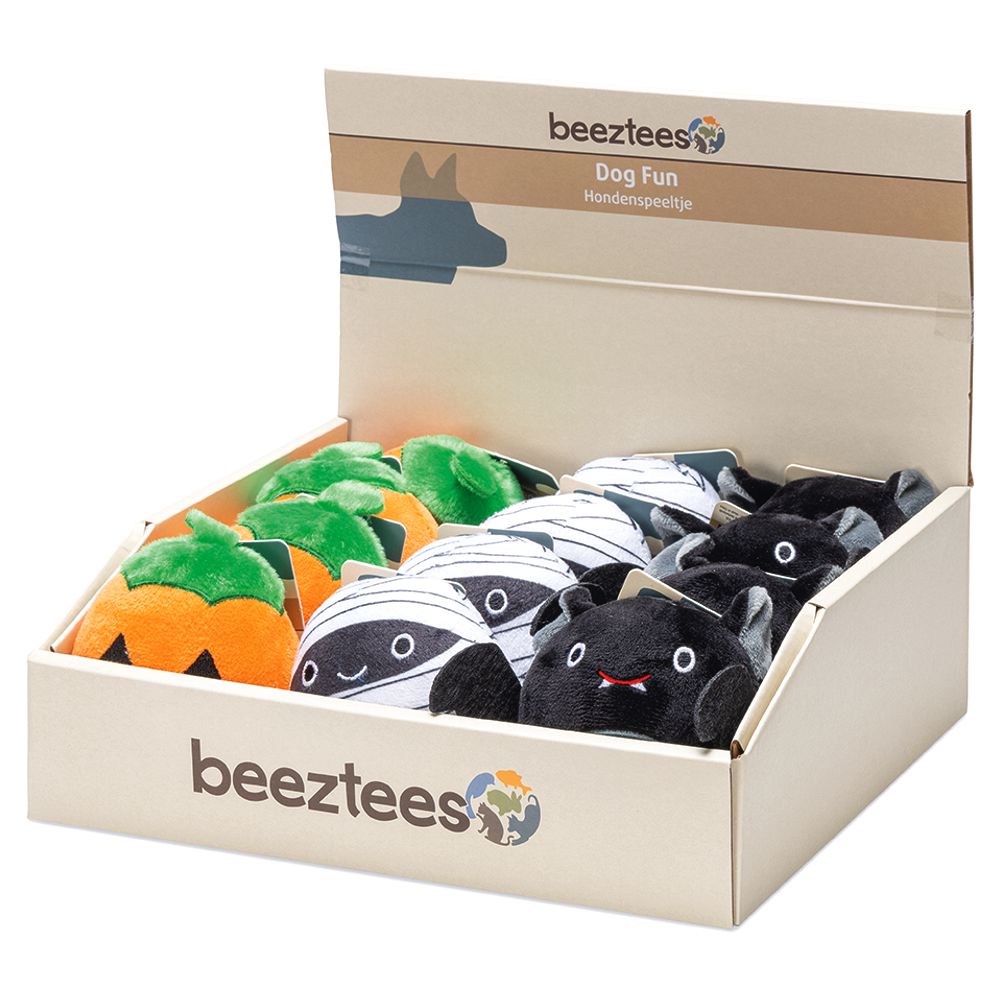 Beeztees HALLOWEEN Plüsch-Hundespielzeug TRICK OR TREAT - Kuscheltier - Squeaker