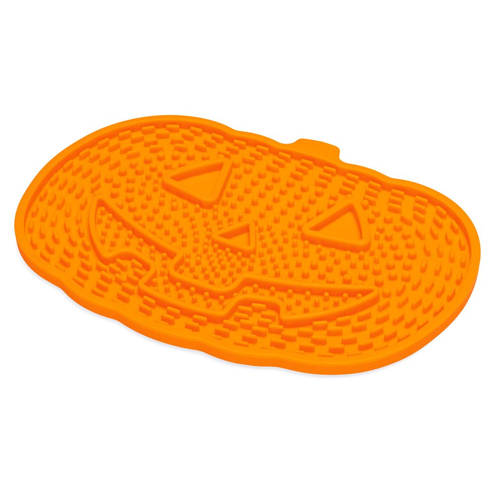 Beeztees HALLOWEEN Silikon-Leckmatte Kürbis - Hund Katze - Schleckmatte