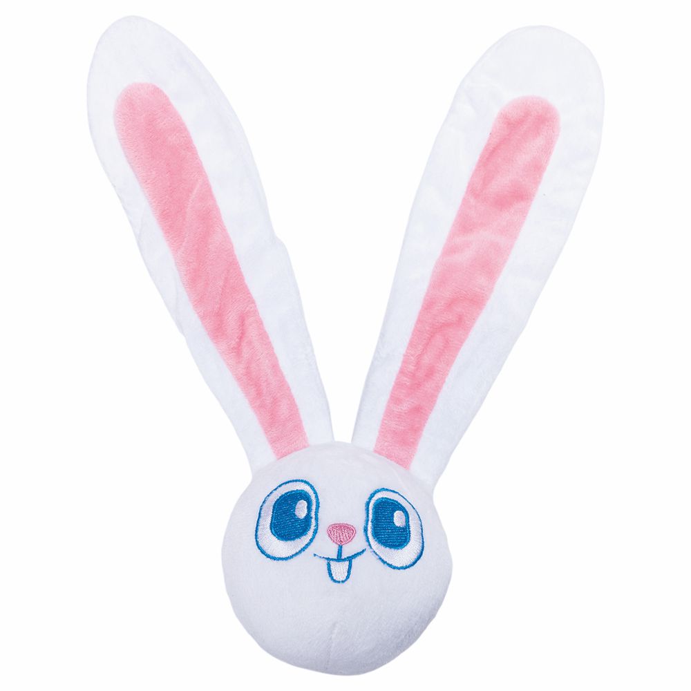 Beeztees Plüsch-Hundespielzeug Osterhase KNABBEL - 32 cm Ostern Plüschspielzeug