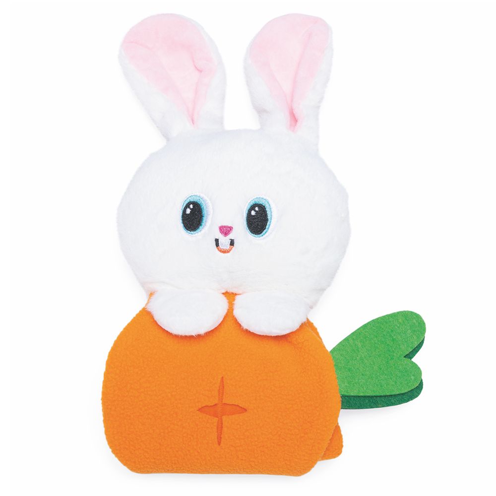 Beeztees Hide&Seek Osterhase mit Karotte - 60 cm - Hundespielzeug Snackspielzeug