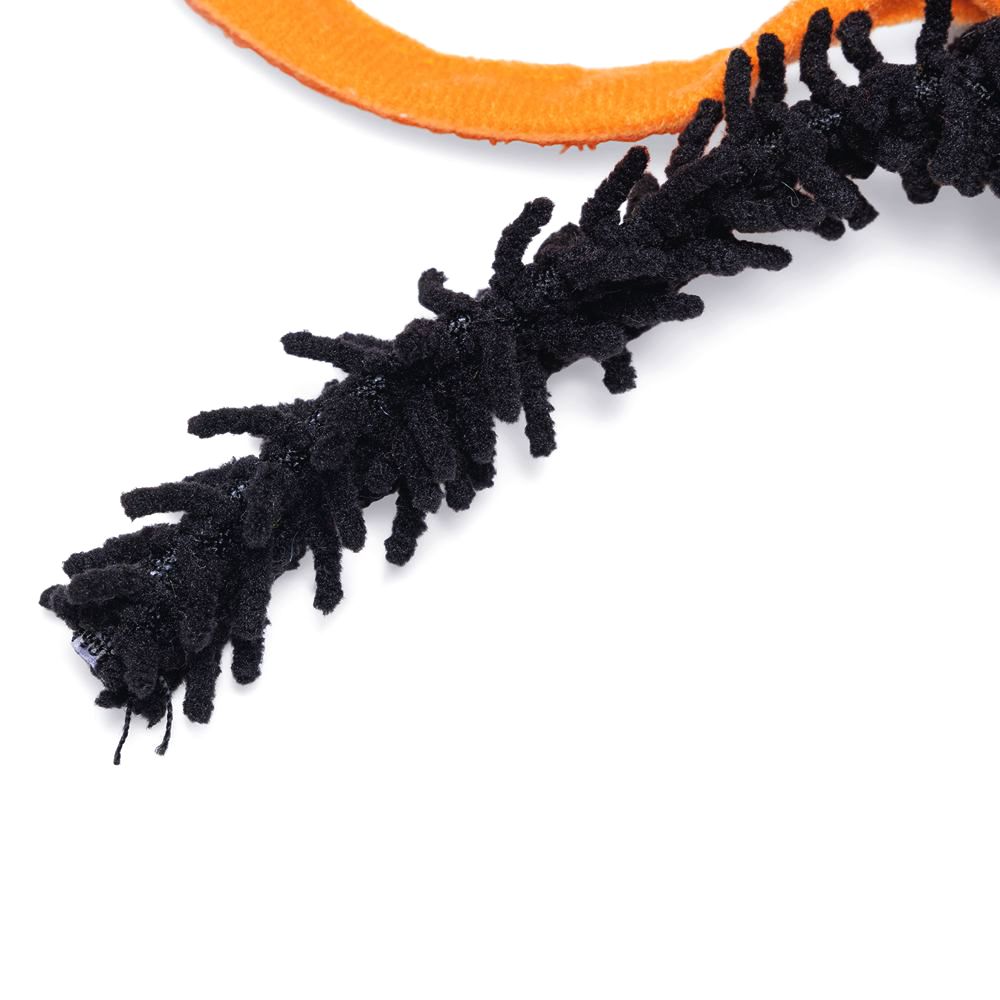 Beeztees HALLOWEEN Plüsch-Katzenspielzeug Spinne - 25 cm - Jagdspielzeug