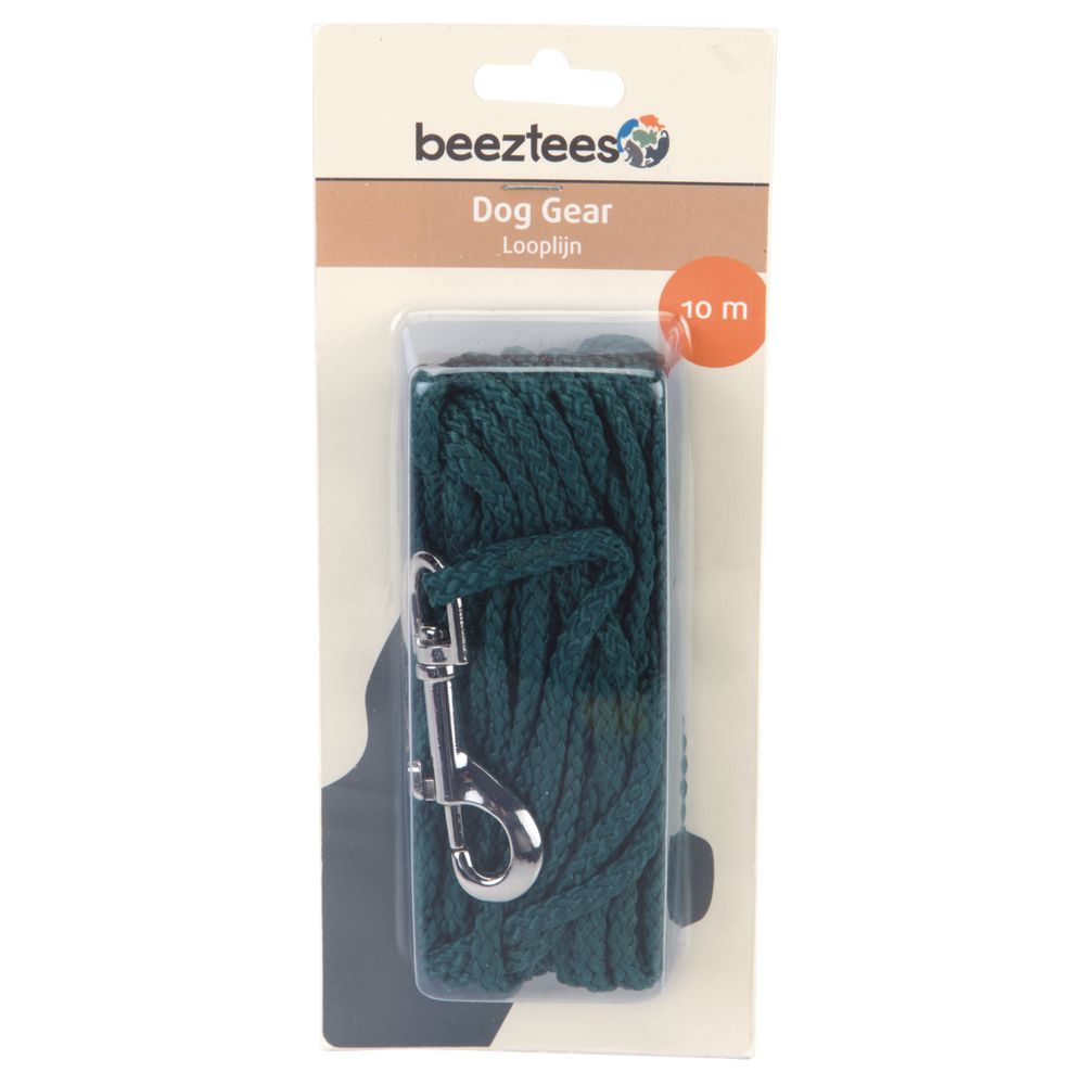 Beeztees Nylon-Schleppleine 5/10/15m Feldleine Fährtenleine Suchleine Hund Katze