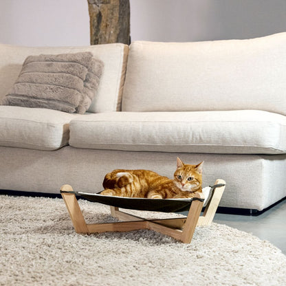Designed by Lotte Hängematte GAIA - für Katzen - Holz - 51 x 51 cm - Katzenbett