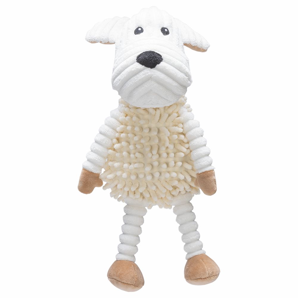 Beeztees ECO friendly Plüsch-Hundespielzeug - Maus ONNE