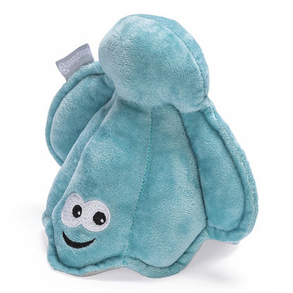 Beeztees Plüsch-Hundespielzeug - Muschel mit Perle - Versteckspiel ohne Squeaker