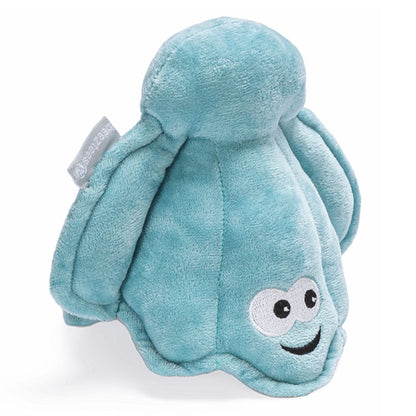 Beeztees Plüsch-Hundespielzeug - Muschel mit Perle - Versteckspiel ohne Squeaker