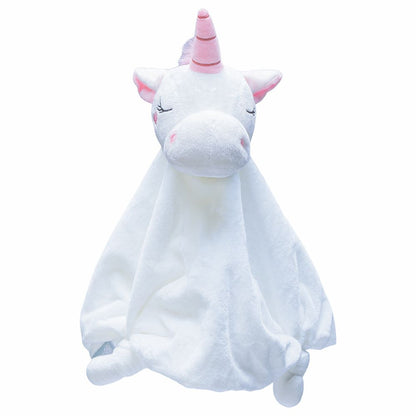 Beeztees Welpen Plüsch-Kuscheldecke EINHORN - Schmusetuch Kuscheltuch für Hunde