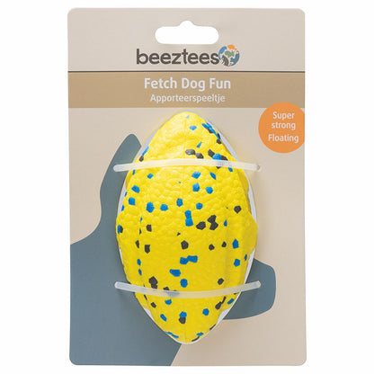Beeztees Fetch Ball FOOTBALL - Wasserspielzeug Apportierspielzeug Hundespielzeug