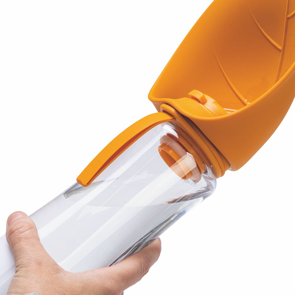 Beeztees Trinkflasche NEL - Silikon Wassernapf Reisenapf Wasserflasche unterwegs