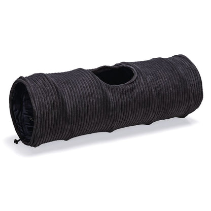 Designed by Lotte Katzentunnel RIBBED  - anthrazit