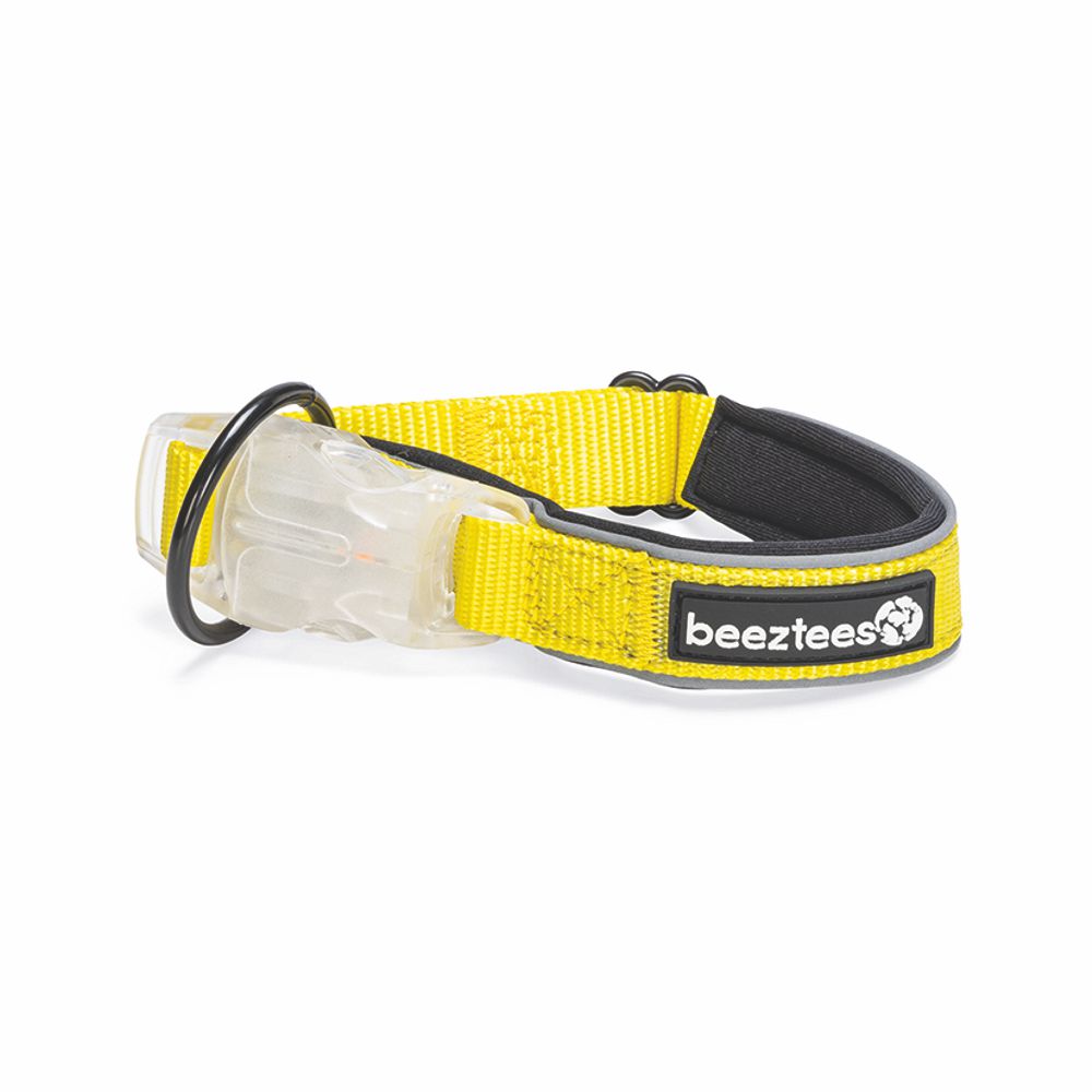 Beeztees Premium Sicherheitshalsband PARINCA - gelb - XS