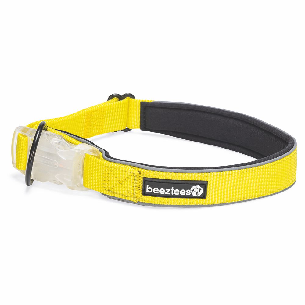 Beeztees Premium Sicherheitshalsband PARINCA - gelb - L