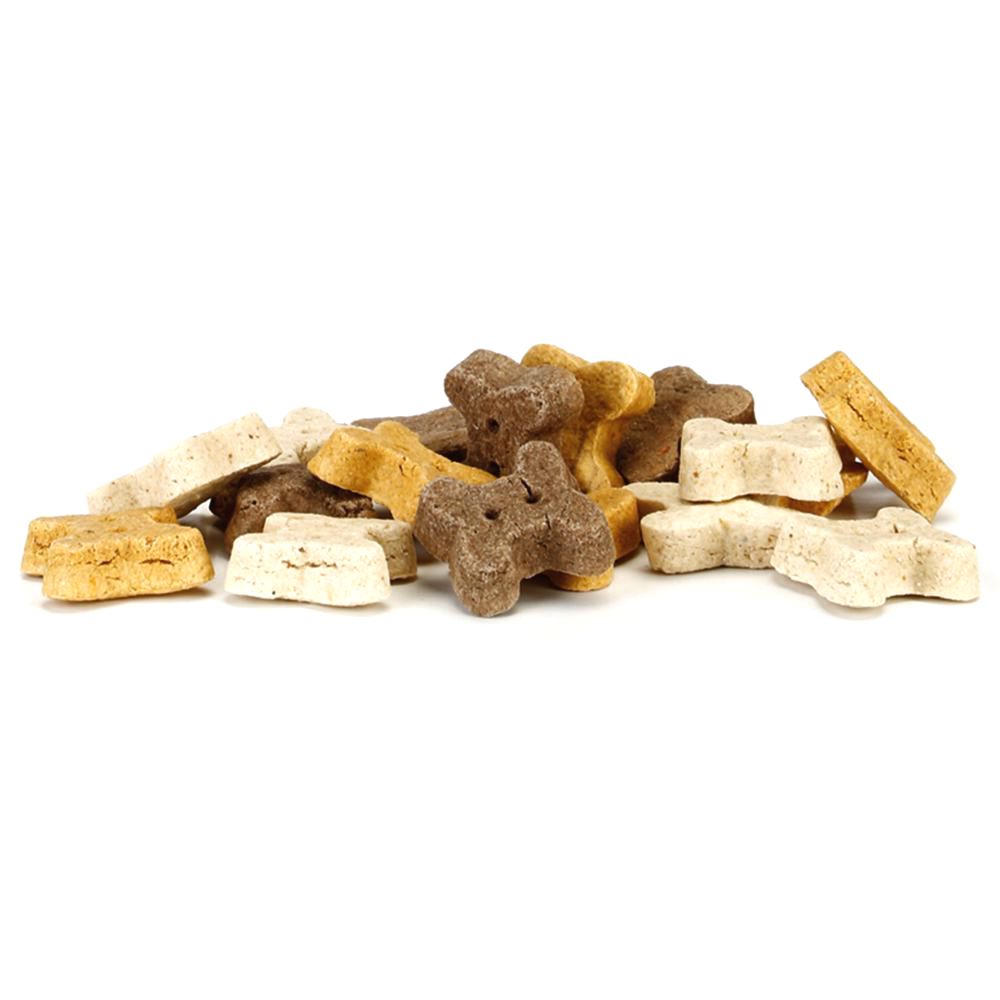 Beeztees Cookies PETIT MIX - Getreide & Fleisch Snacks - Kekse Leckerli 400g