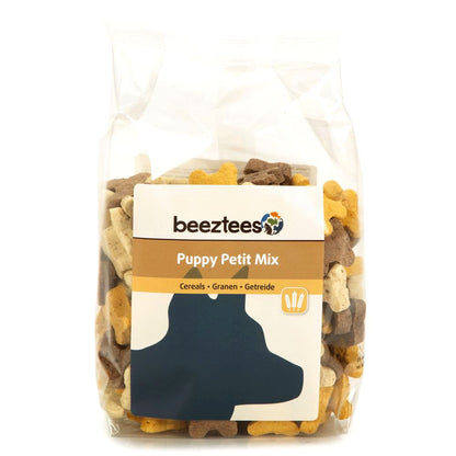 Beeztees Cookies PETIT MIX - Getreide & Fleisch Snacks - Kekse Leckerli 400g