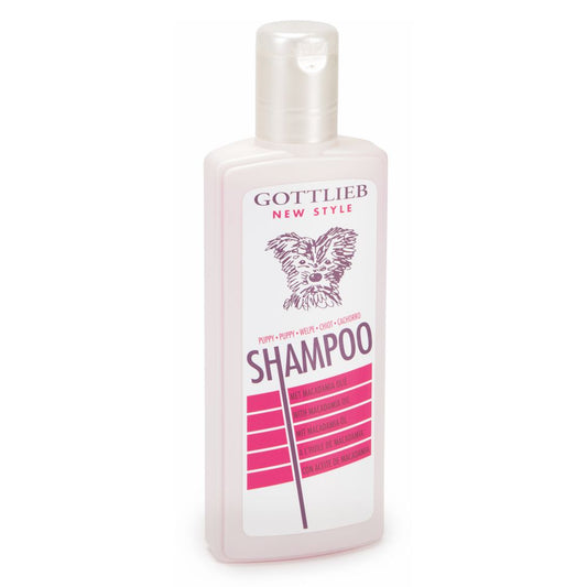 Gottlieb New Style Welpen Shampoo - mit Macadamia Öl - Puppy Hundeshampoo - 300 ml