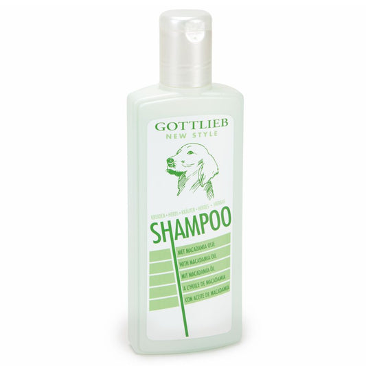 Gottlieb New Style Kräuter Shampoo - mit Macadamia Öl - Hundeshampoo - 300 ml